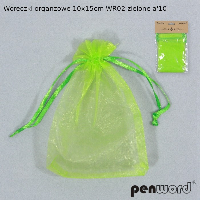 Woreczki organzowe 10x15cm (10) kolor WR02 Polsirhurt
